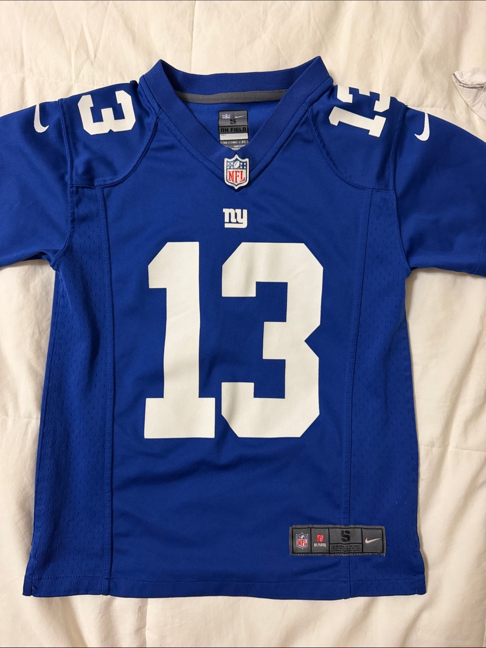 Nike Kids New York Giants Royal Blue #13 Jersey